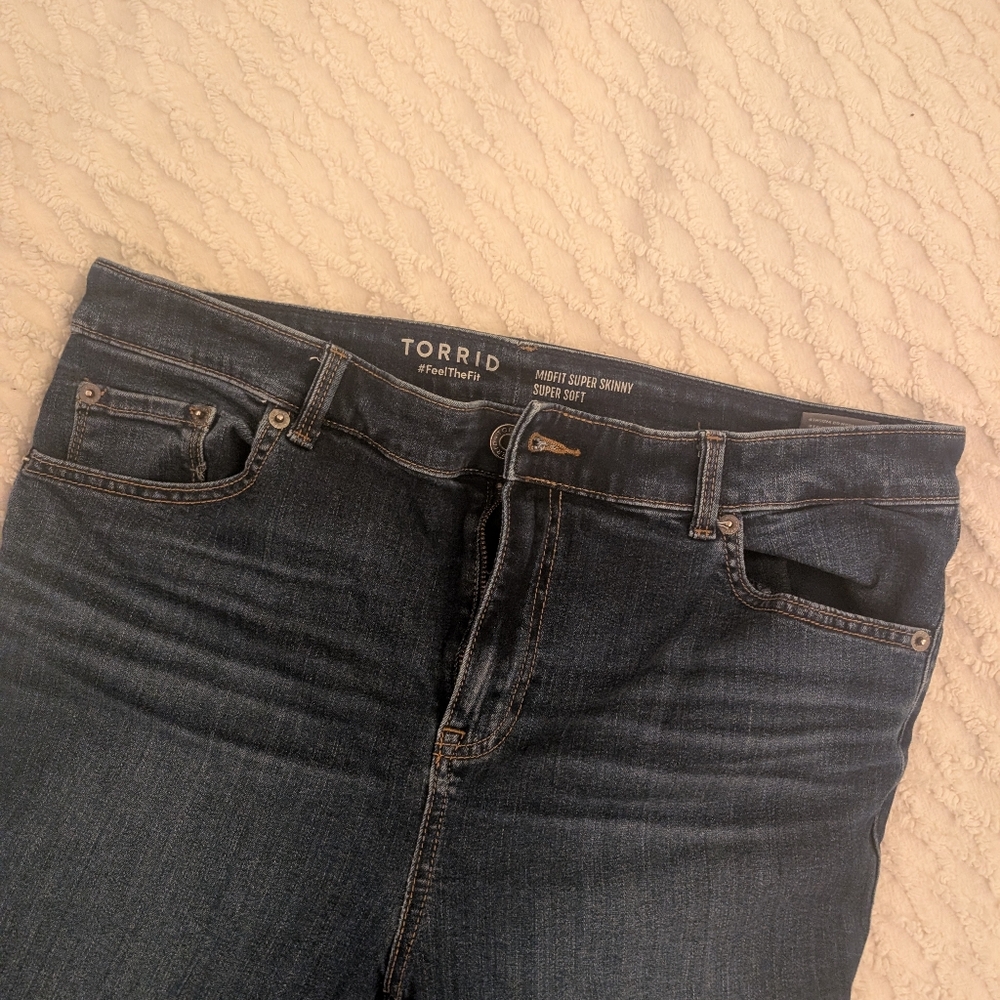 Torrid Super Soft Super Skinny jeans